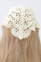 Ivory Crochet Head Wrap