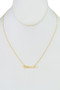 Brass Necklace