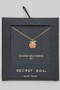 14K Gold Dipped Cz Pave Apple Necklace