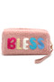Bless Message Sherpa Pouch