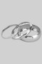 Three Piece Metal Bangle Set