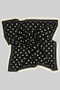 Adorable Polka Dot Print Square Scarf