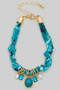 Rondelle Scarf Charm Bracelet
