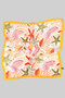 Colorful Sea Themed Silky Square Scarf