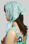 Triangular Embroidered Bow Head Or Shoulder Scarf