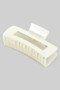 Rectangular Cut Out Essential Acrylic Hair Clip