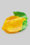 Cute Marbled Acrylic Lemon Hair Clip