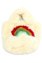 Fuzzy Rainbow Shoulder Bag