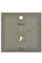 Ice Skate Pendant Necklace