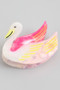Marbled Acrylic Swan Hair Clip