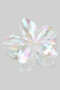 Iridescent Matte Finish Flower Hair Clip