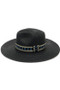Aztec Band Woven Panama Hat - #BHP210060