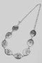 Fish And Current Medallion Chain Belt