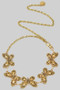 Ornate Butterfly Link Chain Belt