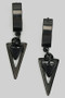 Stainless Steel Squeeze Closure Triangle And Spike Huggies