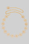 Hammered Sun Link Chain Belt