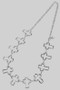 Hammered Cross Link Chain Belt