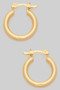 18K Gold Filled Tarnish Free Small Hoops