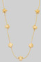 Snake Chain Sea Life Charm Necklace