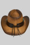 Vintage Turquoise Beaded Cowboy Hat W Antique Conc