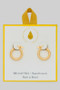 18K Gold Filled Tarnish Free Small Hoops