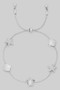 Adjustable Slider Chain Sea Charm Bracelet