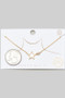 Gold Dipped Star Pendant Necklace