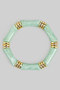 Acrylic Resin Bamboo Stretch Bracelet