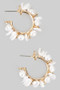 Fresh Water Pearl Hoops