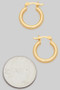18K Gold Filled Tarnish Free Small Hoops