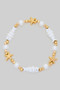 Enamel Sea Charm Stretch Bracelet