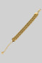 18K Gold Dipped Double Stack Chain Bracelet