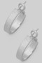 Etched Brass Three Quarter Inch Hinge Hoops