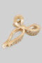 Marbled Acrylic Bow Hair Clip