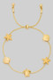 Adjustable Slider Chain Sea Charm Bracelet