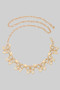 Cut Out Butterfly Link Chain Belt