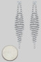Dangling Cz Drop Earrings