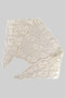 Lacy Floral Head Wrap Or Shoulder Wrap