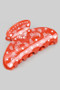 Paisley Print Hair Clip