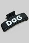 Dog Mom Rectangular Hair Clip