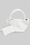 Textured Pu Leather Handbag With Zipper Pouch