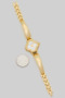 Quatrefoil Shape Wrist Watch