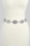 Southwestern Oval Florette Concho Chain Belt