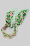 Adjustable Scarf Wrapped Cuff Bracelet