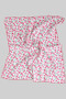 All Over Cherry Print Silky Square Scarf