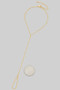 Brass Ball Station Hand Chain