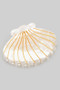 Pearly Marbled Acrylic Clam Shell Hair Clip