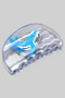 Whale And Fish Acrylic Clear Hair Clip