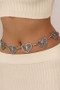 Butterfly Heart Link Chain Belt