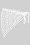 Sheer Lace Daisy Pattern Hip Wrap Shoulder Scarf